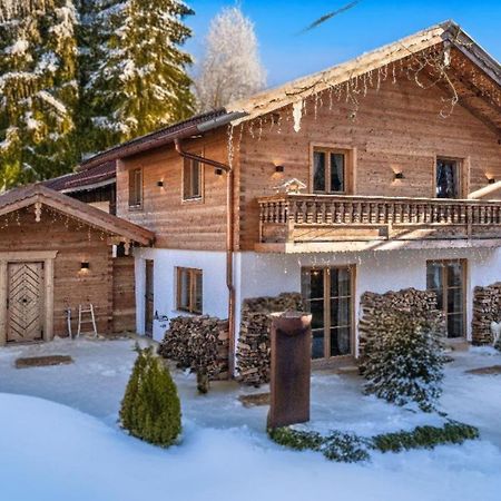 Exklusives Alpenchalet Mit Jacuzzi & Sauna Fuer Bis Zu 14 Personen Villa Bayrischzell Exterior photo